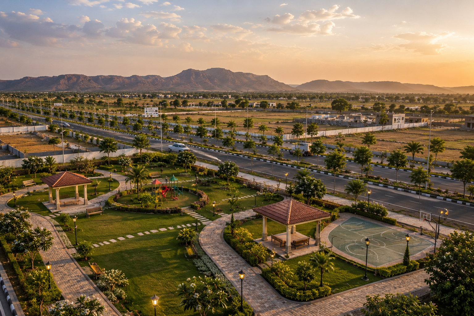 SKS Real Estate plot development site, Jaipur-Bandikui belt - photo 2